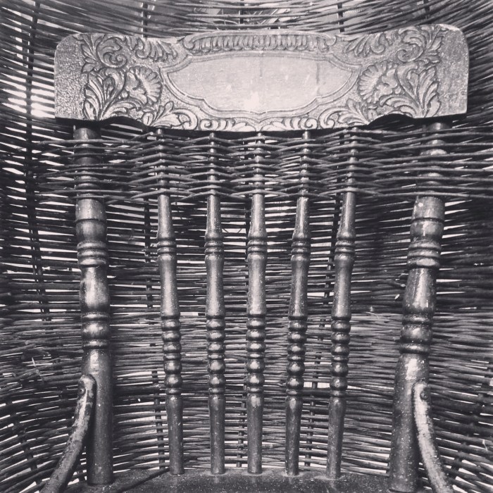 Willow Chair Work in Progress